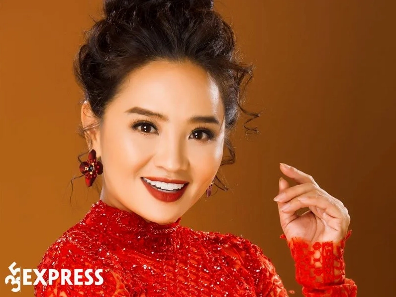 Diễn viên Hoài An vẫn giữ nét trẻ trung.