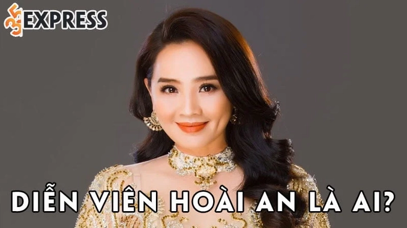 Diễn viên Hoài An với gương mặt hiền hậu.