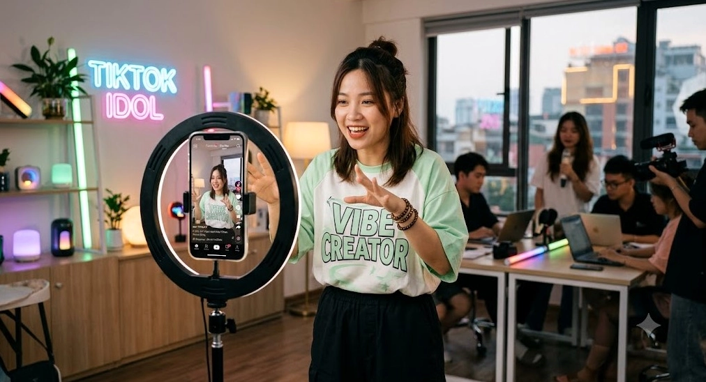 Hành Trình Bật Sáng Thành Idol TikTok: Đâu Là Công Thức Cho Những 'Triệu View'?