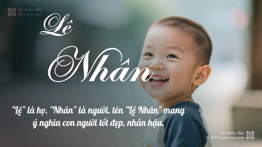 Hình ảnh minh họa cho ý nghĩa tên Lê Nhân, thể hiện sự tốt đẹp và nhân hậu.