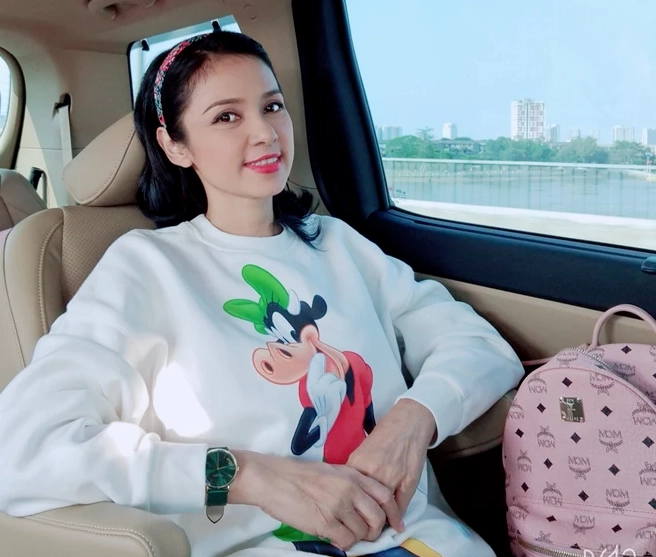 Hình ảnh Việt Trinh hiện tại