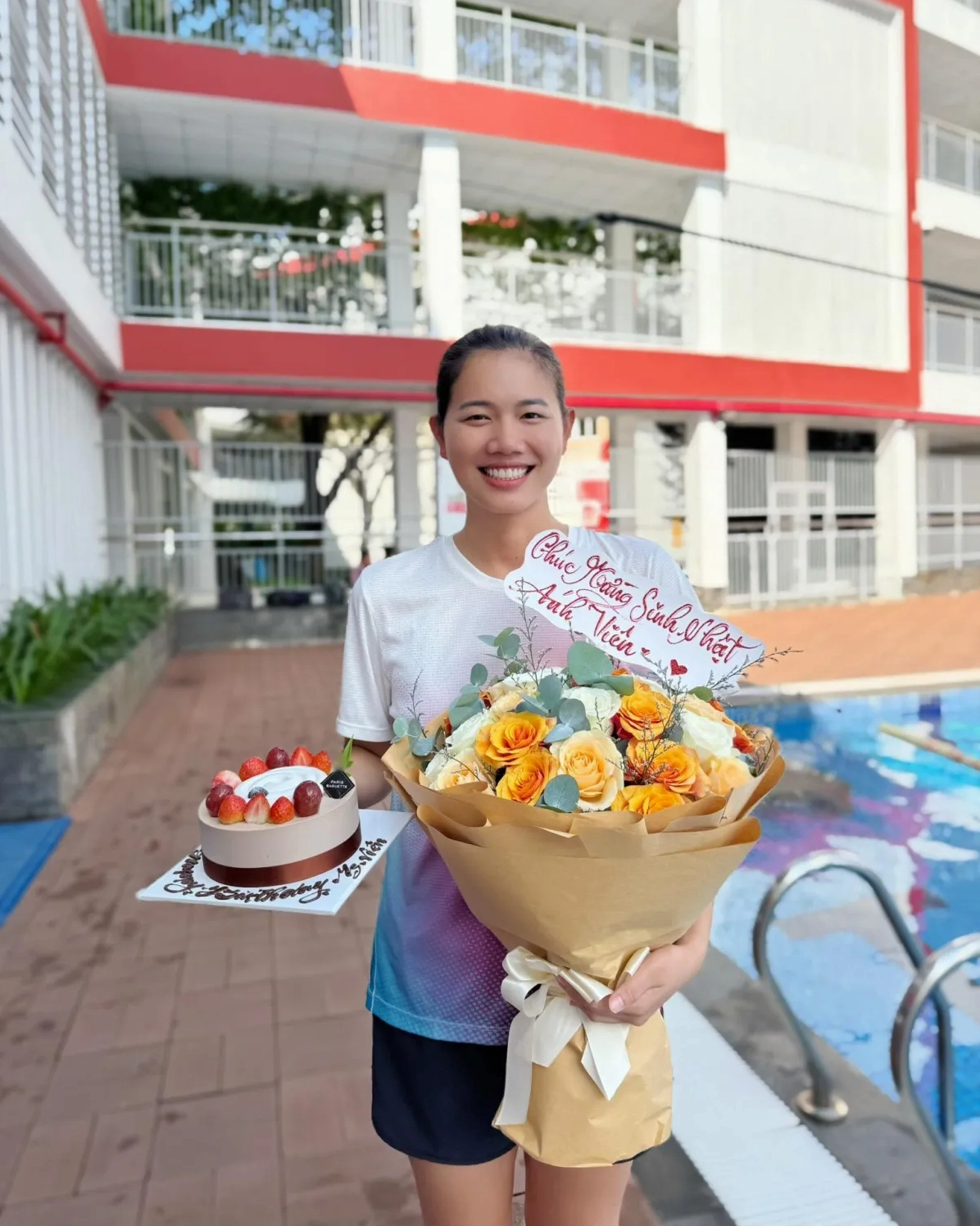 Hoa hậu Đỗ Thị Hà trong một sự kiện.