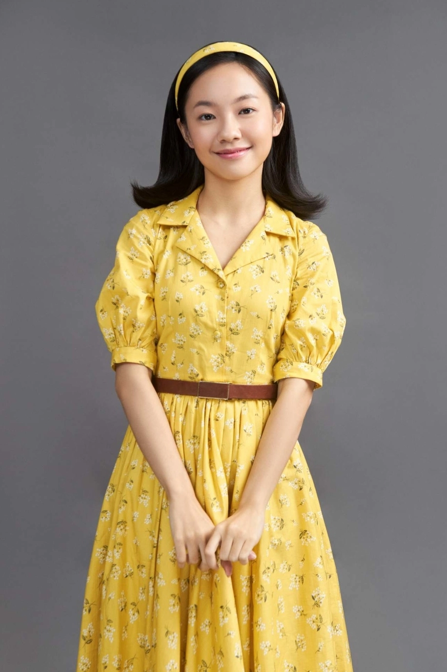 Hoàng Hà diễn viên trong một buổi chụp hình