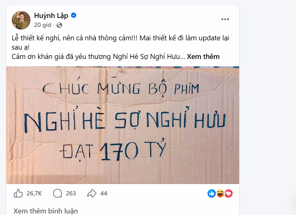 Huỳnh Lập trong một sự kiện.
