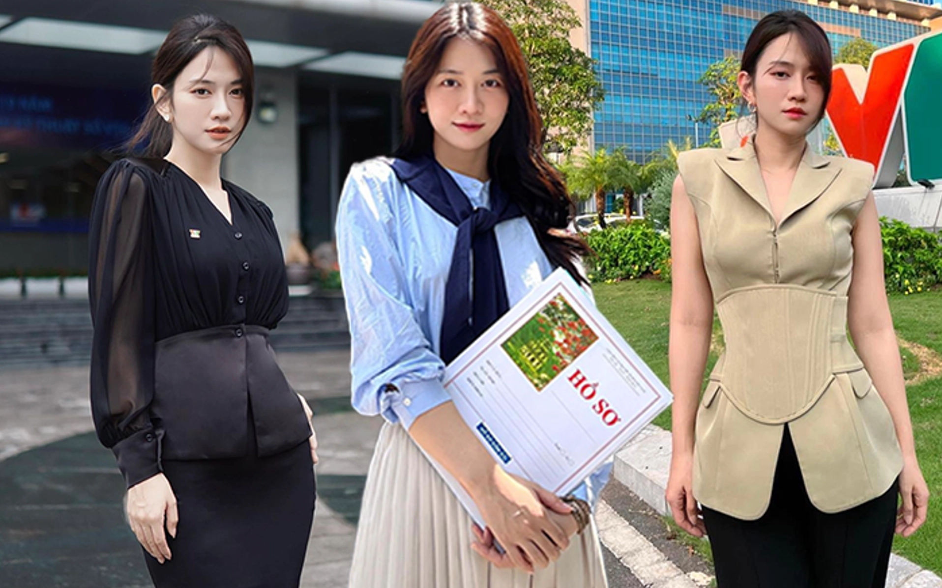 Lê Bống rạng rỡ trong vai trò MC truyền hình