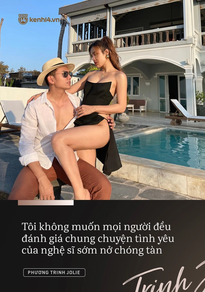 Lý Bình luôn đồng hành và ủng hộ Phương Trinh Jolie.