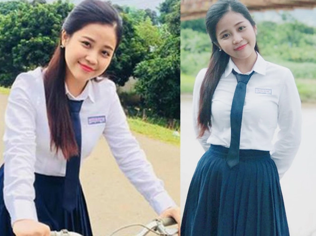MC Cao Vy trong một cảnh quay phim