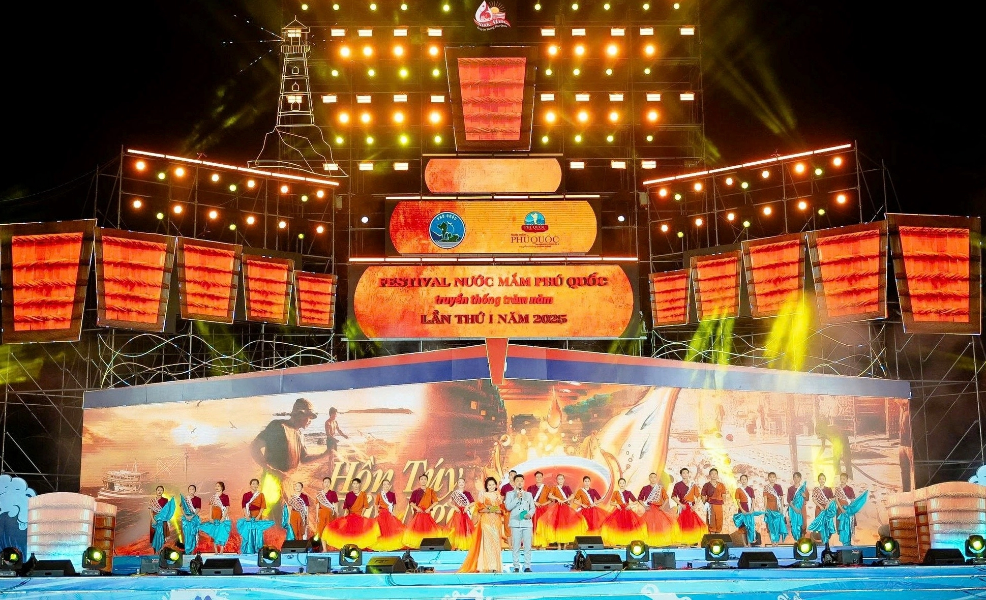 MC Hồng Phúc trong một sự kiện