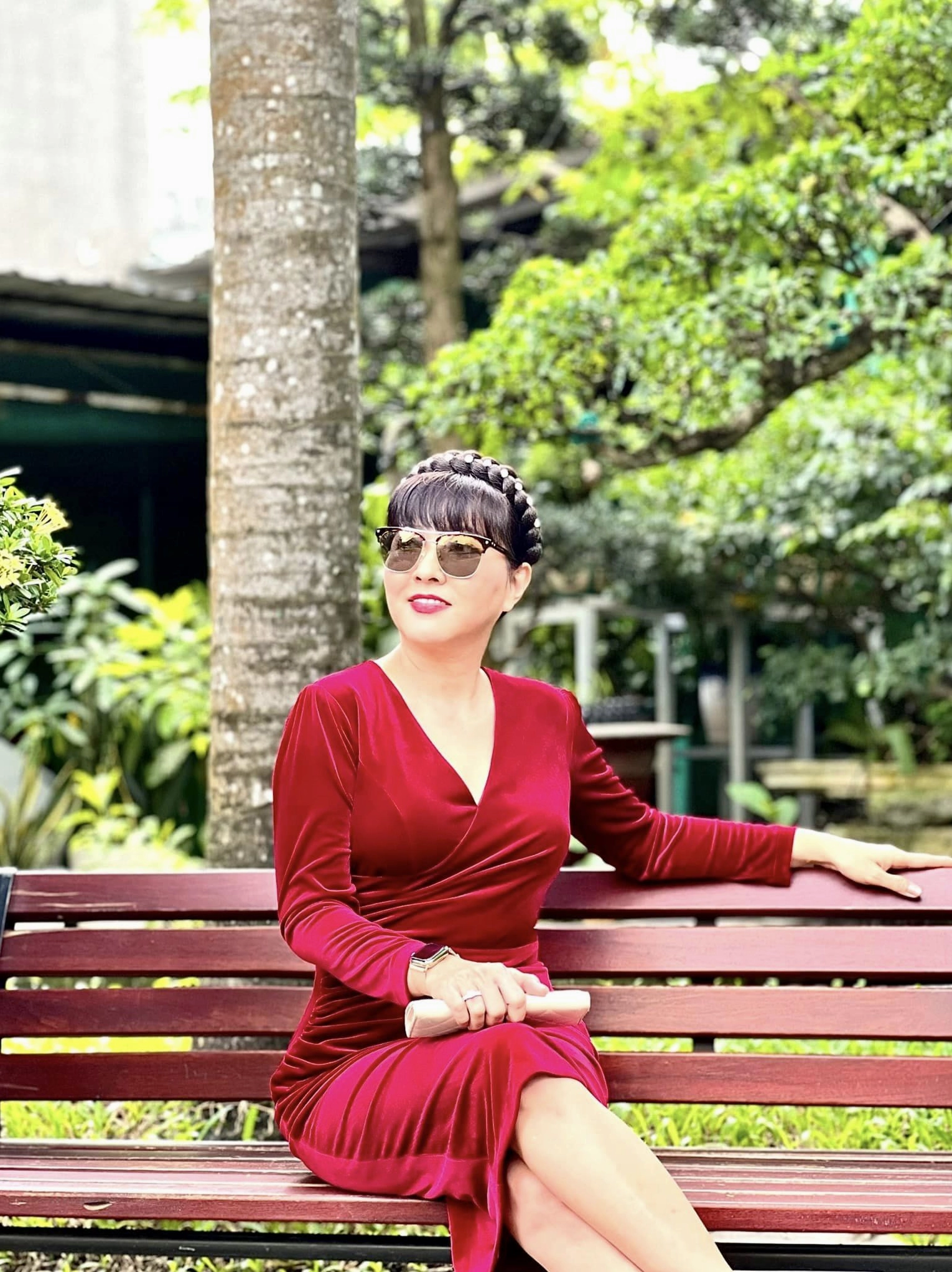 Nghệ sĩ Phương Dung và nụ cười