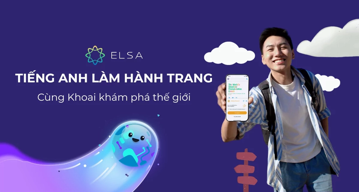 Nhập mã KHOAI – giảm đến 50% gói học ELSA