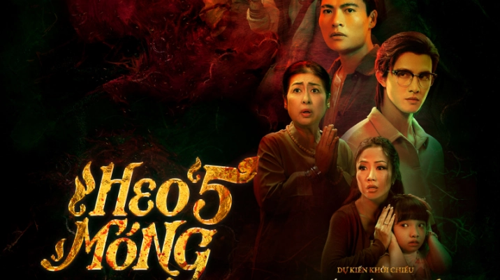 Poster phim kinh dị 'Heo Năm Móng' của Võ Tấn Phát