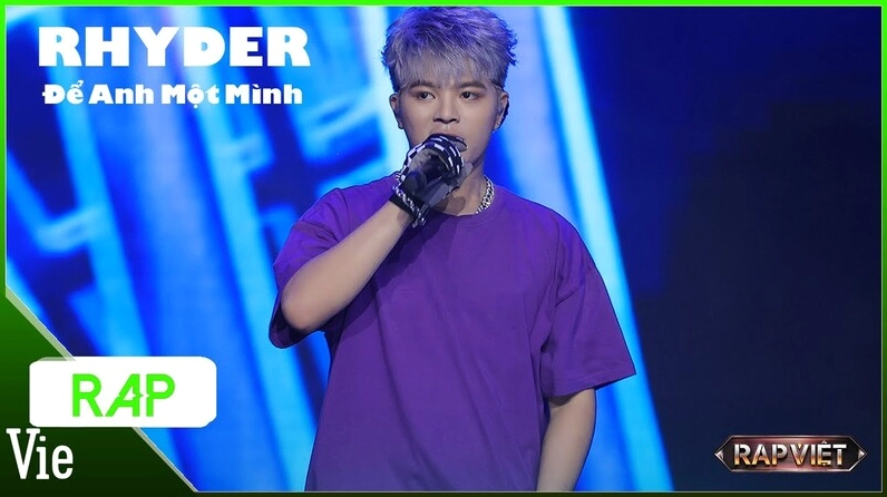 RHYDER định hình màu sắc rapper – performer mạnh mẽ thông nhiều bản HIT