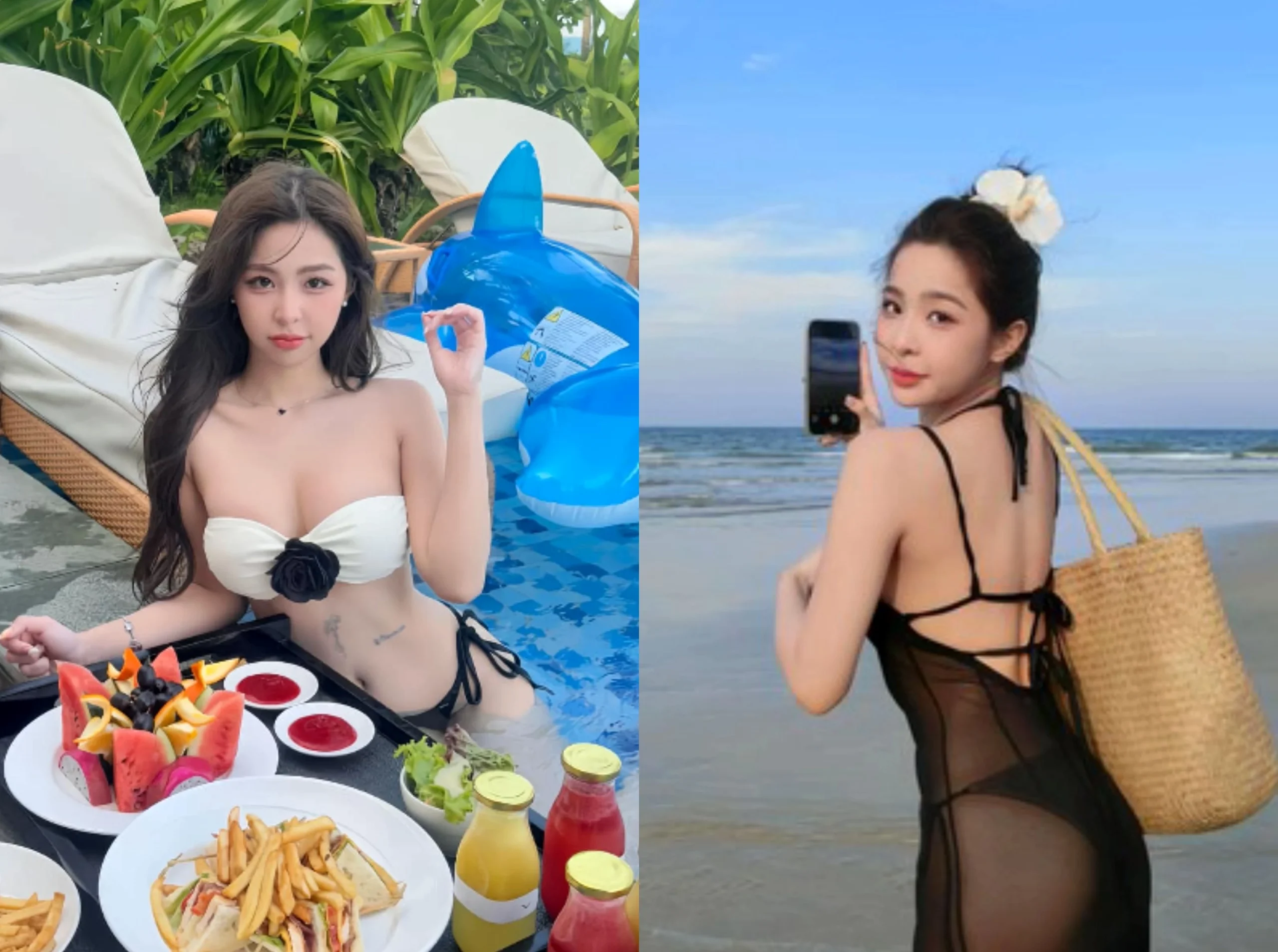 Tammy Phạm diện đồ bó sát, khoe đường cong quyến rũ