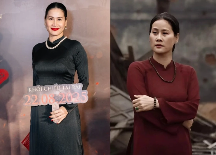 Thân Thúy Hà trong một buổi chụp hình.