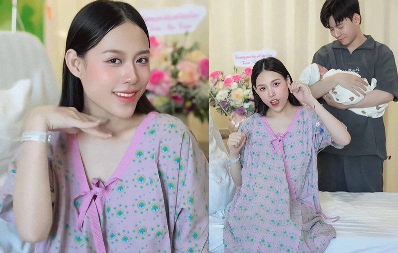 TikToker Trà Đặng xinh đẹp sau sinh