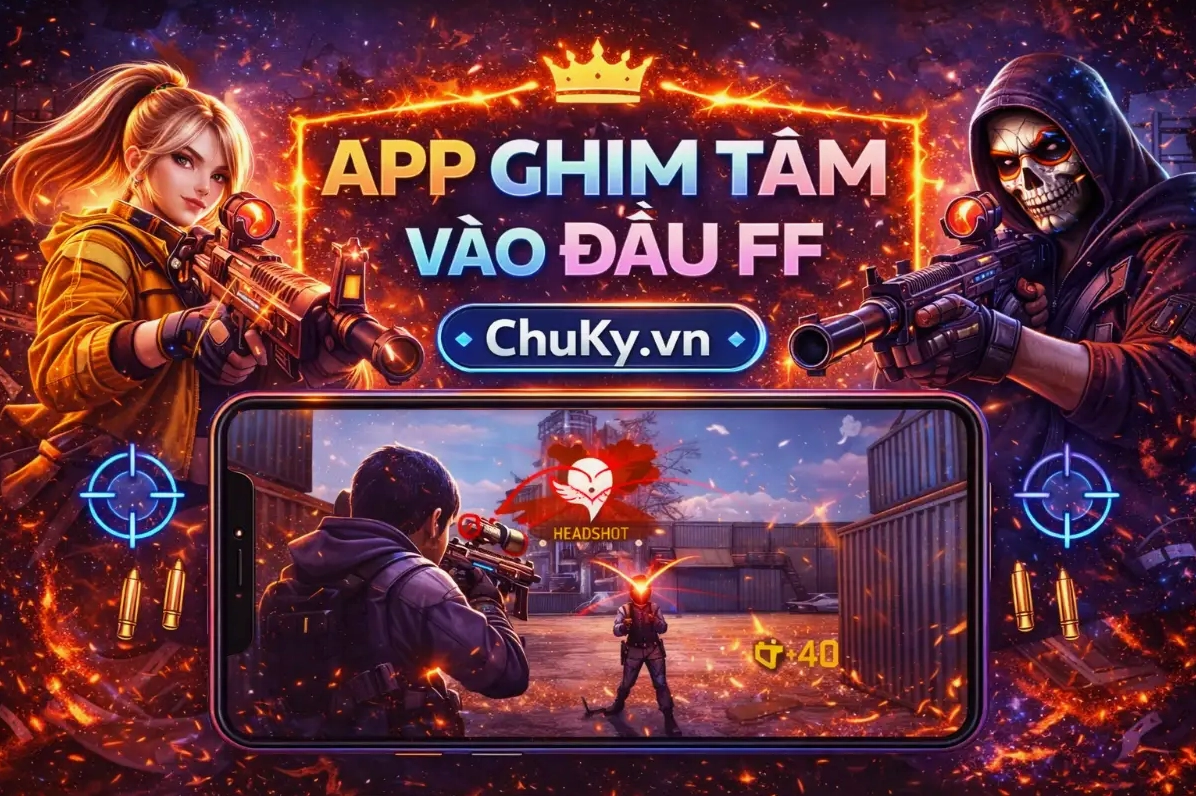 Ứng dụng hỗ trợ ngắm bắn trong game Free Fire