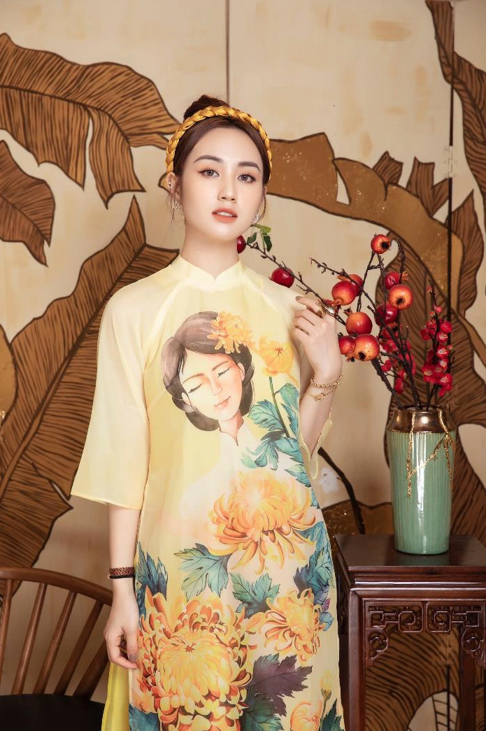 Vũ Trà My với phong cách thời trang thanh lịch