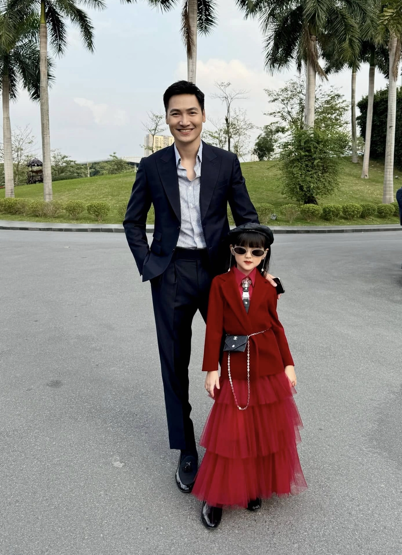 Cherry An Nhiên với phong thái tự tin