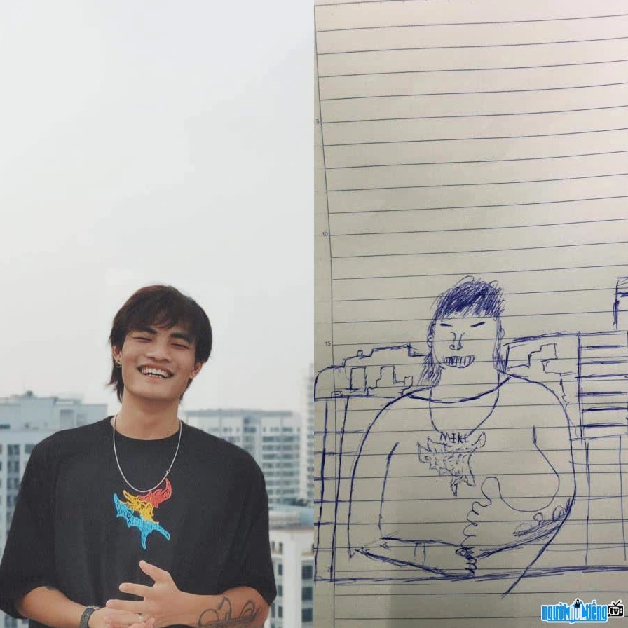 Hình ảnh rapper Mikelodic