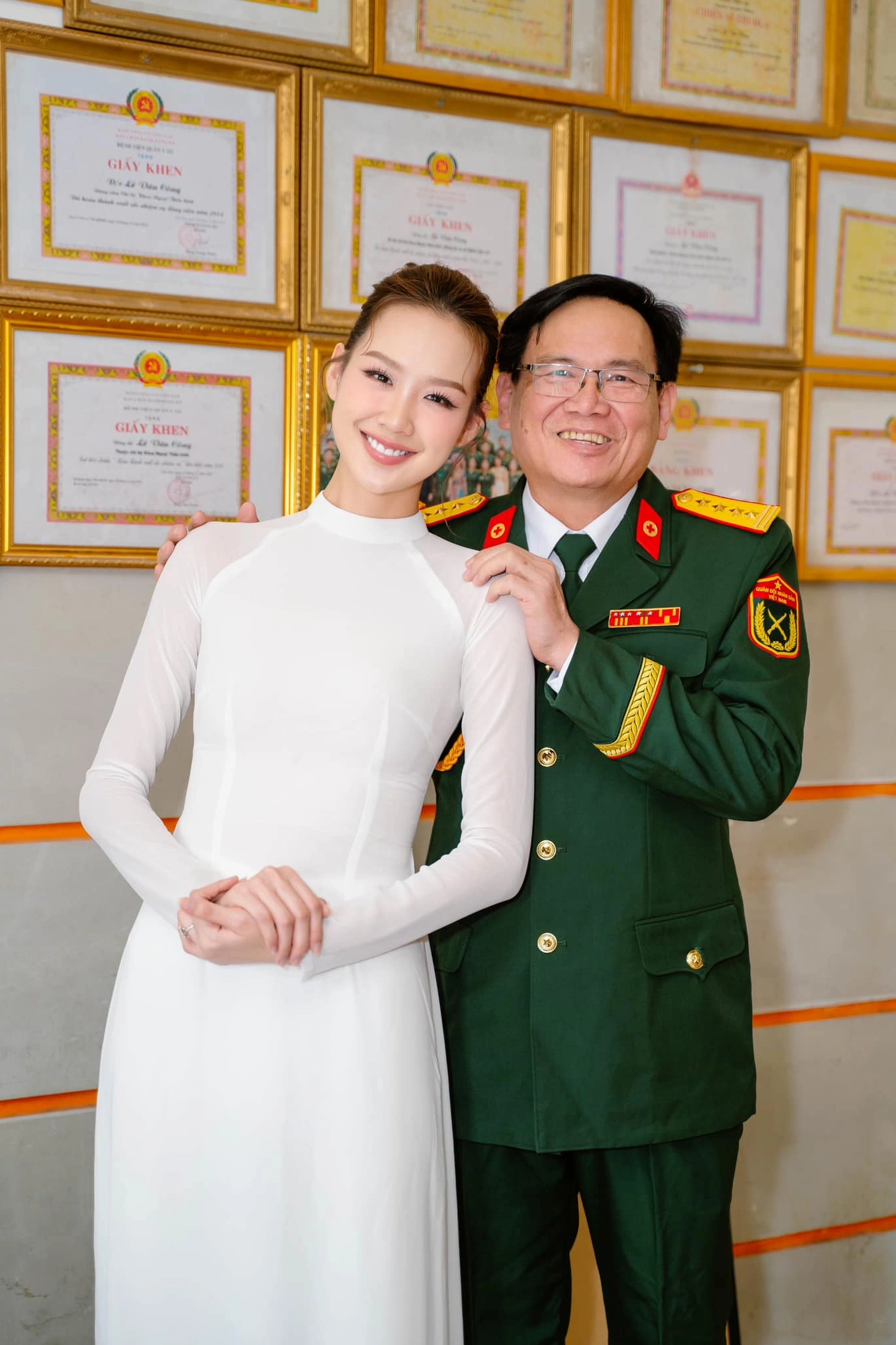 Lê Nguyễn Bảo Ngọc trong một sự kiện cộng đồng