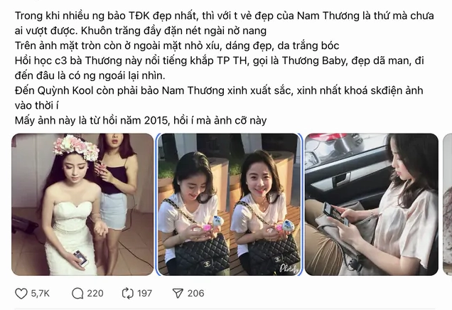 Nam Thương và con gái