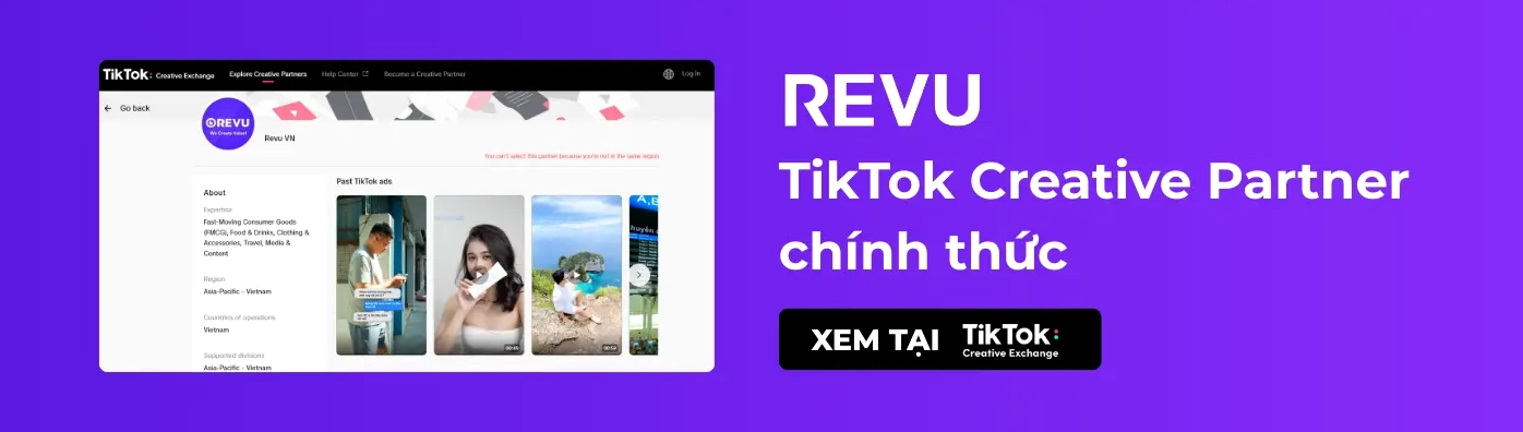 REVU TIKTOK CREATIVE PARTNER