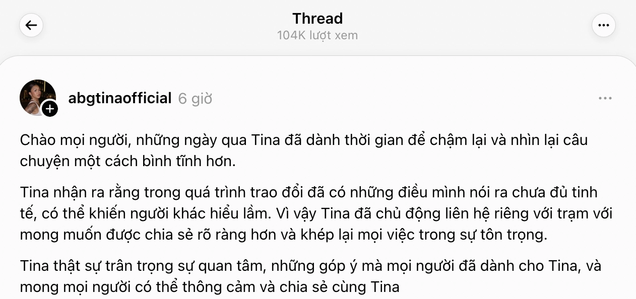 TikToker ABG Tina vướng tranh cãi về hóa đơn cứu mèo