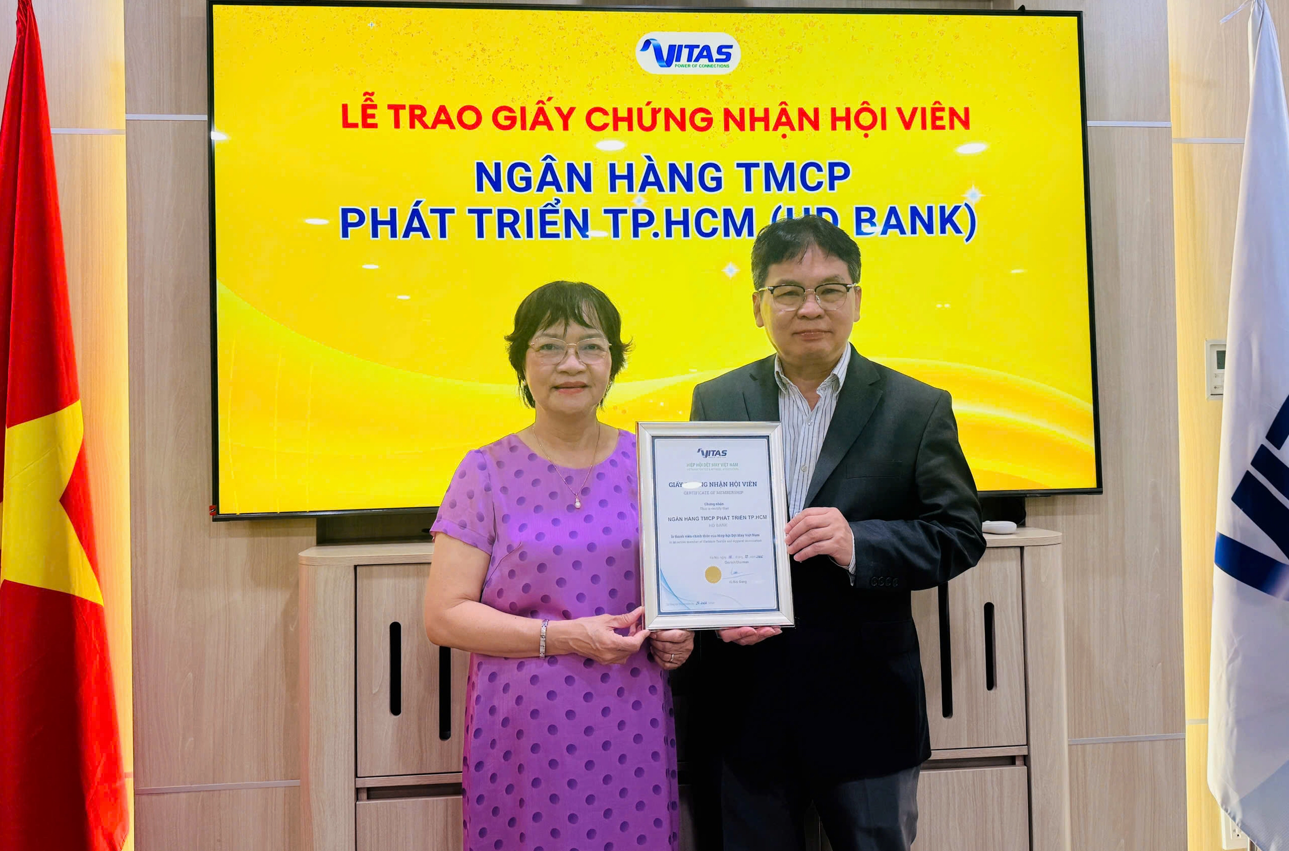 VITAS trao chứng nhận hội viên